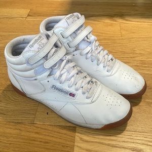 Reebok Classic Freestyle high top vintage sneakers